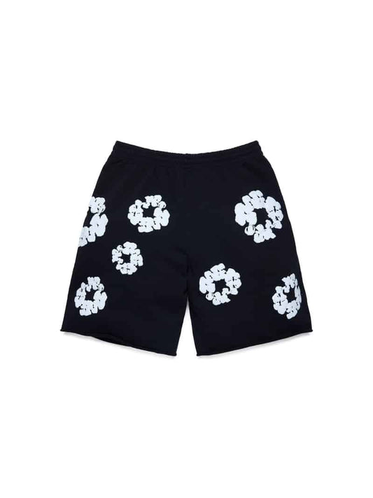 Denim Tears Cotton shorts Black image 1