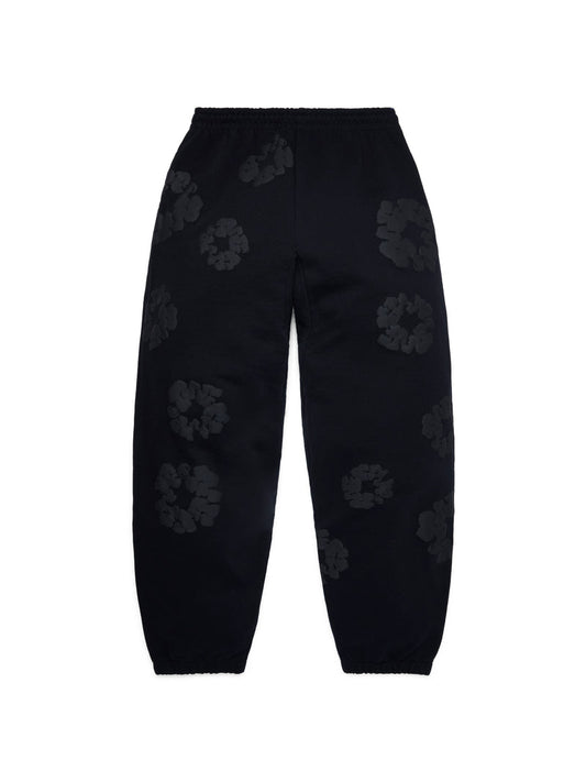 Denim Tears Mono Cotton Wreath Sweatpants Black image 1