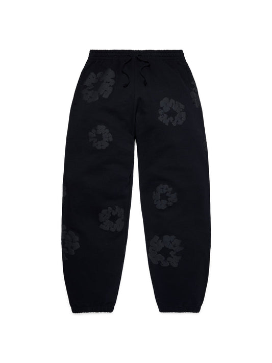 Denim Tears Mono Cotton Wreath Sweatpants Black image 0
