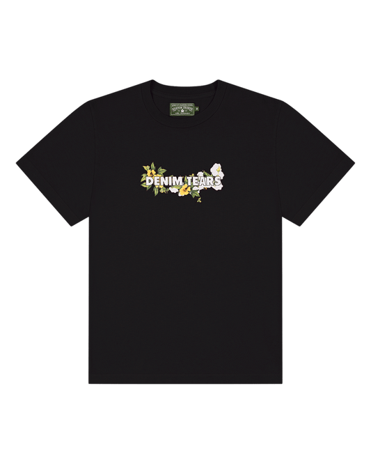 Denim Tears Cotton Tee Black image 0