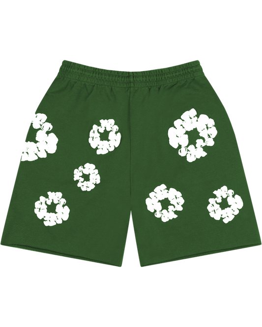 Denim Tears Cotton shorts Green image 1