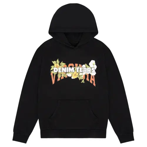 Denim Tears Virginia 1619 Hoodie Black image 0