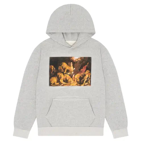 Denim Tears Black Calm Hoodie Grey image 0