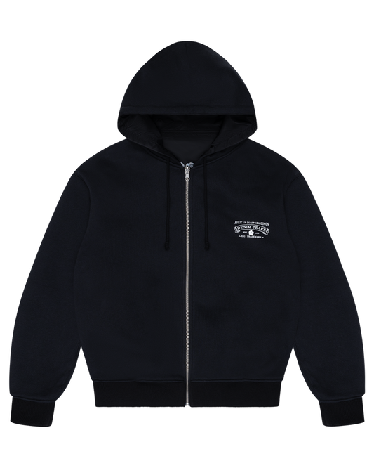 Denim Tears Madonna Reversible Zip Hoodie Black image 0