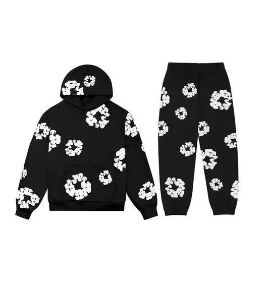 Denim Tears Cotton Wreath Tracksuit Black image 0