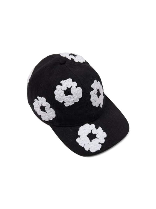 Denim Tears Cotton Wreath Cap Black image 0