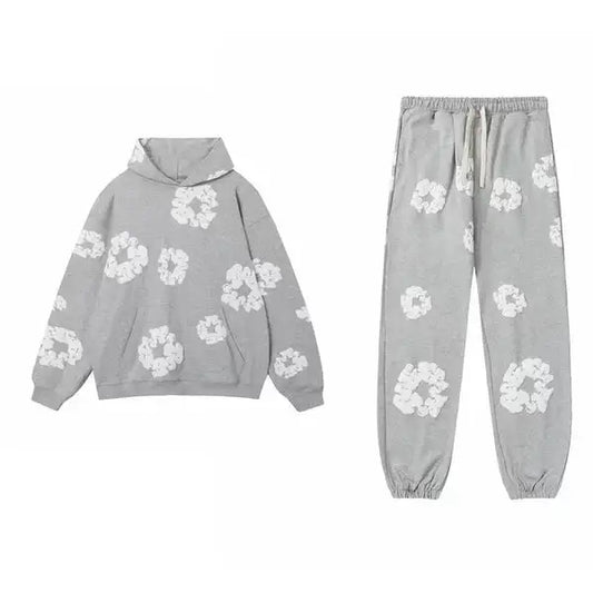 Denim Tears Cotton Wreath Tracksuit Grey image 0