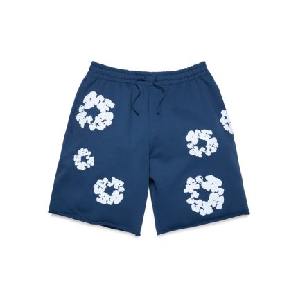Denim Tears Cotton shorts Navy