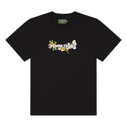 Denim Tears Cotton Tee Black